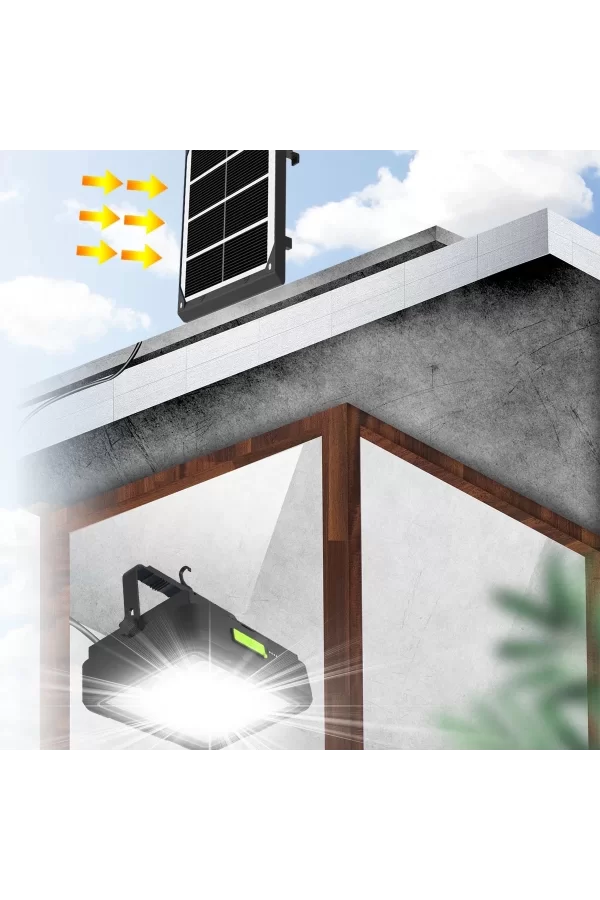 Wison 150w Güneş Enerjili Solar Kamp Feneriprojektör (ws-5570)