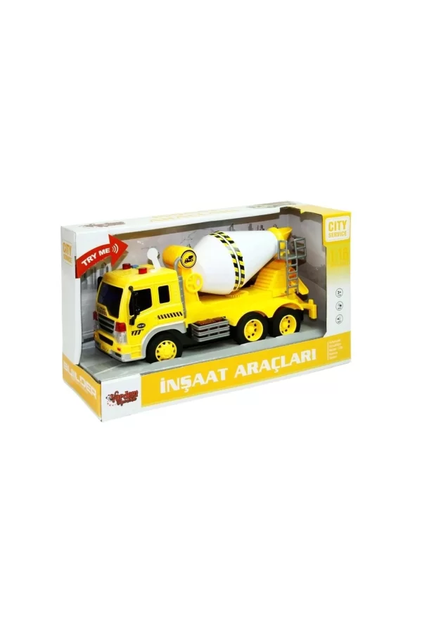 Wy310b-c-d 1:16 Sürtmeli Sesli Işıklı Damperli Kamyon