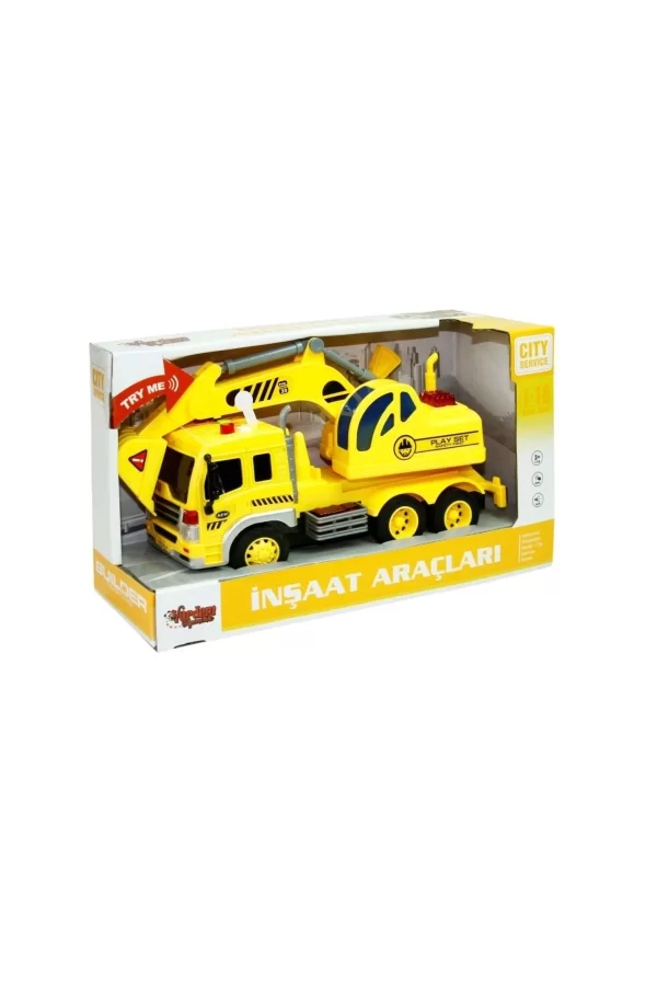 Wy310b-c-d 1:16 Sürtmeli Sesli Işıklı Damperli Kamyon