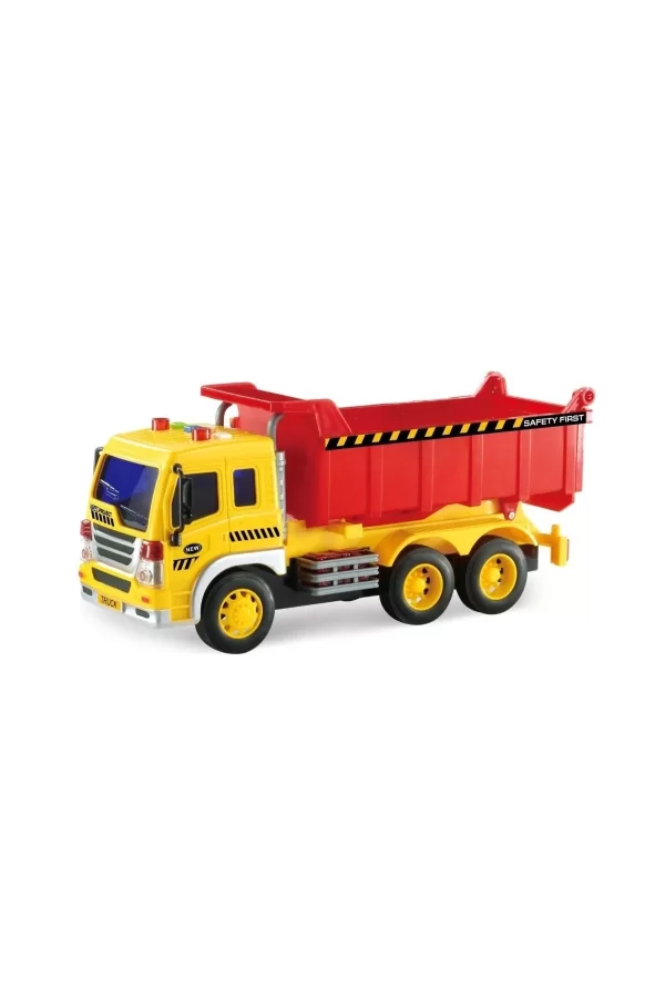 Wy310b-c-d 1:16 Sürtmeli Sesli Işıklı Damperli Kamyon