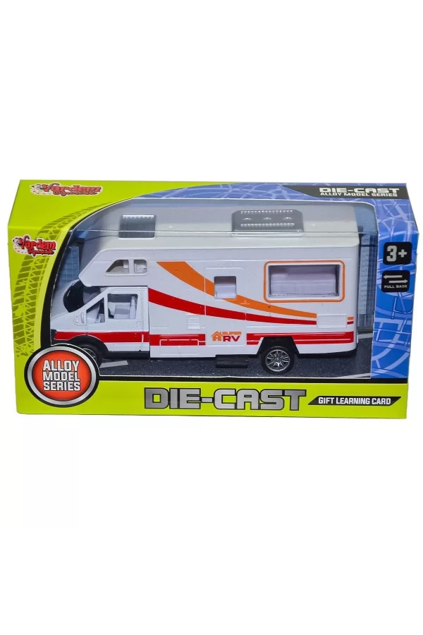 Xfd889-311 Kutulu Çek Bırak Die-cast Karavan - Vardem Oyuncak