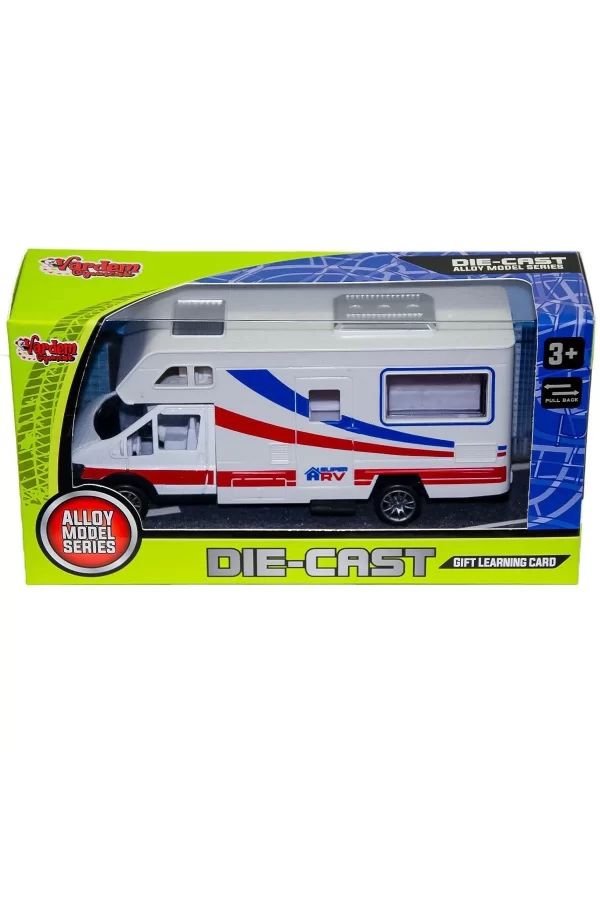 Xfd889-311 Kutulu Çek Bırak Die-cast Karavan - Vardem Oyuncak