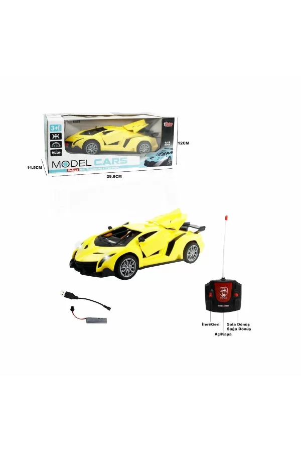 Xfg-789-104c Kumandalı Şarjlı 1:18 Kapı Ve Bagaj -vardem