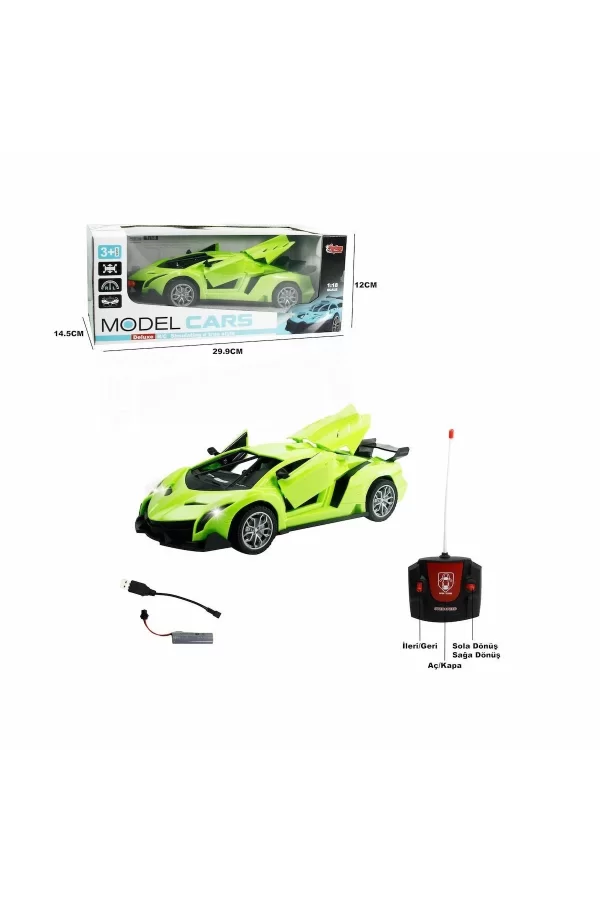 Xfg-789-104c Kumandalı Şarjlı 1:18 Kapı Ve Bagaj -vardem