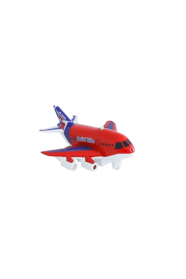 Xg879-209 Sesli Işıklı Metal Çek Bırak Uçak -birliktoys