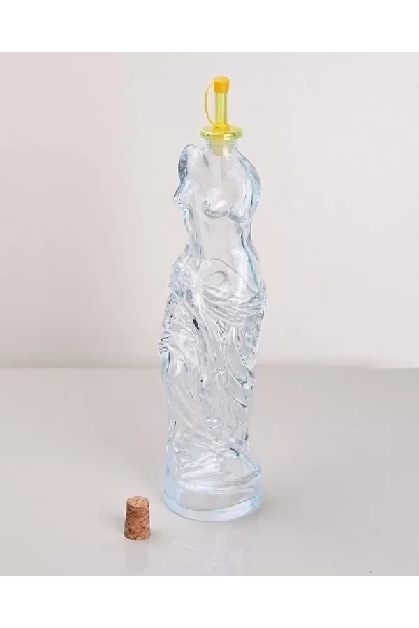 Yağ Şişesi - Yağdanlık - Kadın Figürlü 3lü Set - 750ml