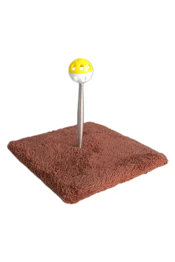 Yaylı Toplu Hacıyatmaz Kedi Aktivite Oyuncağı 16-20 cm Renkli
