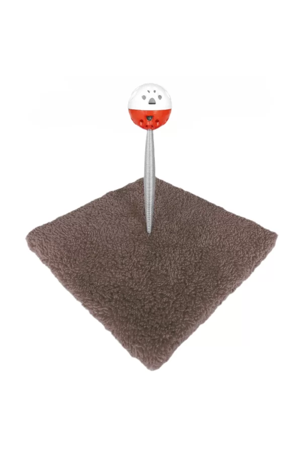 Yaylı Toplu Hacıyatmaz Kedi Aktivite Oyuncağı 16-20 cm Renkli