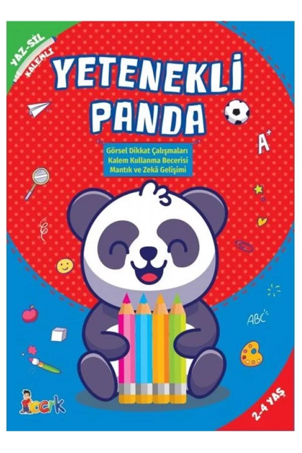 Yaz-Sil Kitapları Yetenekli Panda
