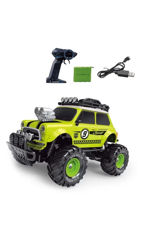 Yd898-mt1820 Uzaktan Kumandalı Full Fonksiyon 1:18 Şarjlı 2.4g Sevimli Off-road Mini Araba