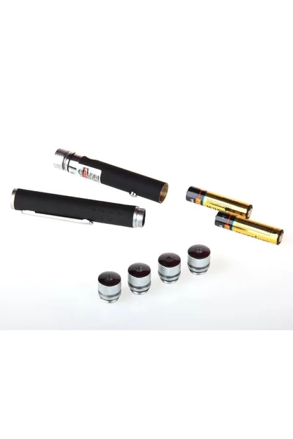 Yeşil Lazer Pointer 8000 Mw  5 Başlıklı