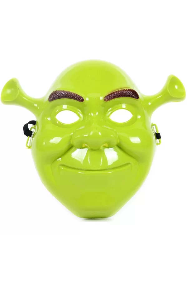 Yeşil Shrek Maskesi 21x25 Cm