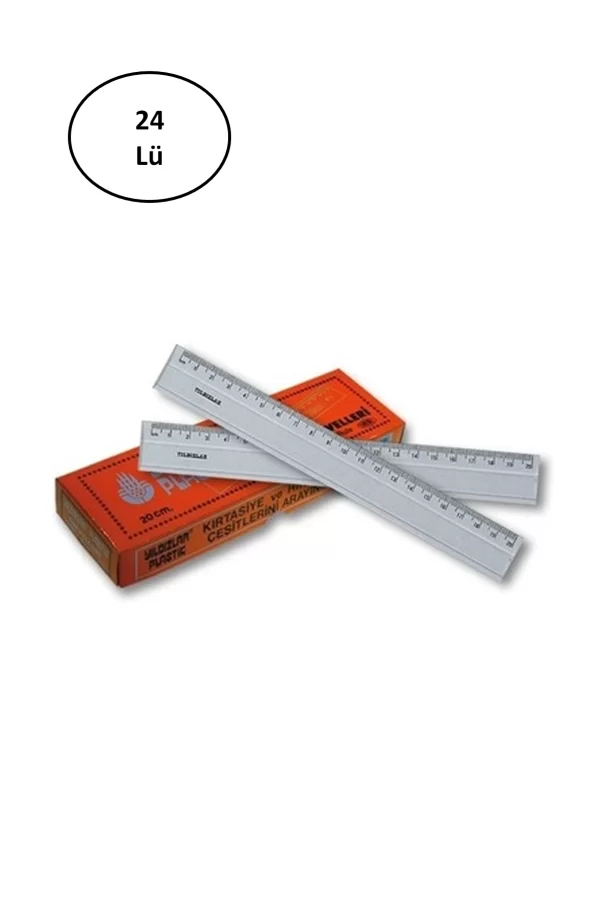 Yıldızlar 20 Cm Cetvel 24lü