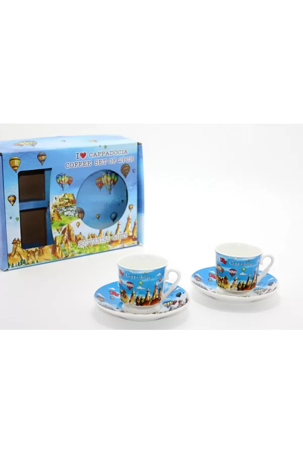 Yöresel İkili Fincan Seti Model 4