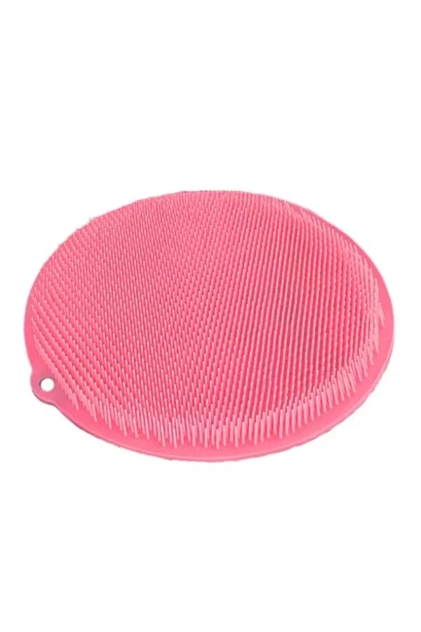 Yuvarlak Vantuzlu Banyo Sırt Kese Matı 26 cm