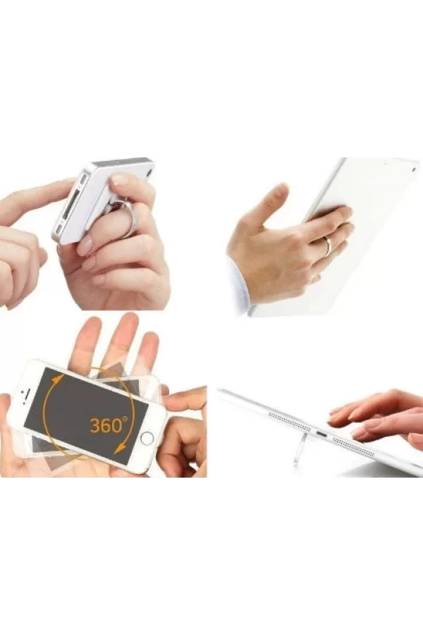 Yüzük Tasarım Telefon Tablet Tutucu Selfie Yüzüğü