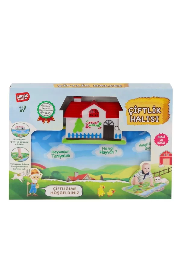 Yy-571 A622374tr-u Sesli Ve Işıklı Eğitici Çiftlik Halısı -birliktoys