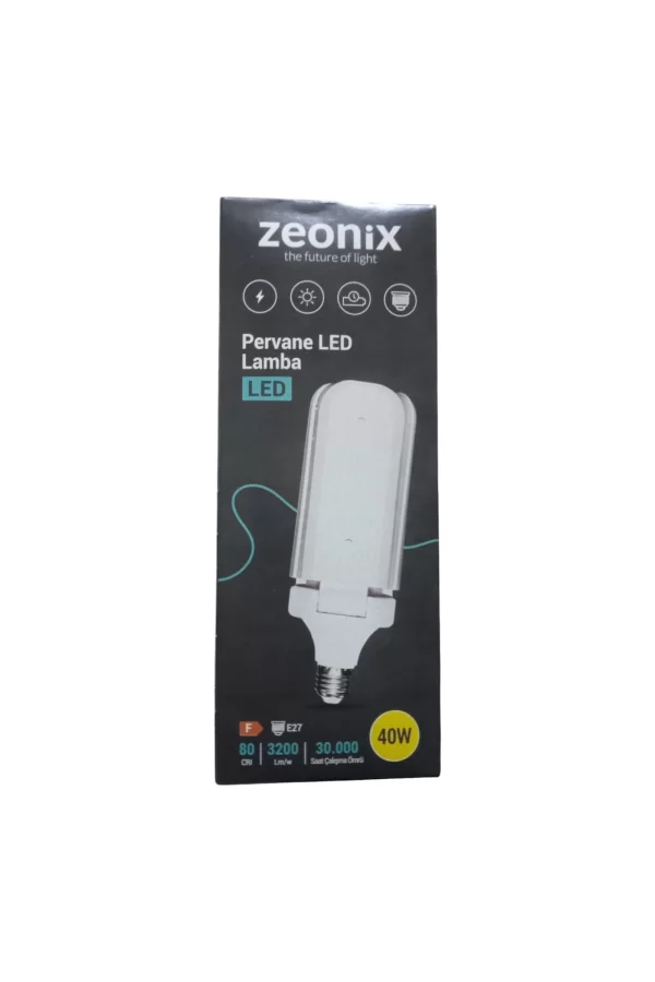 Zeonix 40w 3 Kanatlı Pervane Ampul
