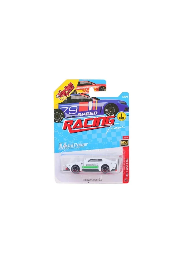 ZQ11311 -vardem Kartela  Metal Tekli Araba 1:64