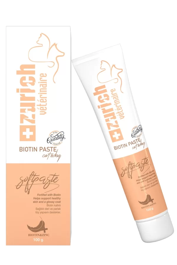 Zurich Cat And Dog Biotin Paste Tüy Dökülme Önleyici 100 ml