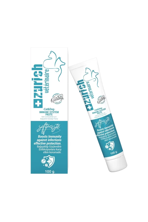 Zurich Kedi Köpek Bağışıklık Güçlendirici Paste 100 G