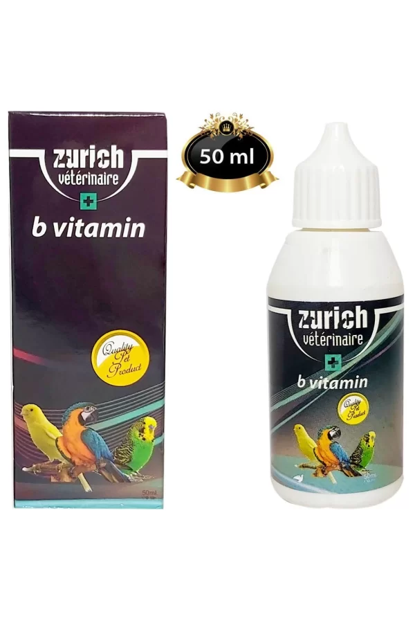 Zurich Kuşlar İçin B vitamini 50 ml