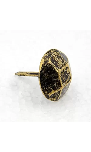 - Eskitme Antik Beşgen Kabara / Raptiye 16 Mm 30