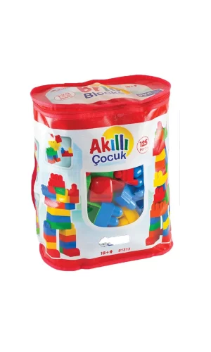 01313 Akıllı Çocuk Blokları 125 Parça