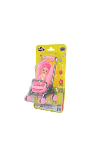 02424 Oydaş, Anlily Pusetli Bebek / Kartela / +3 Yaş