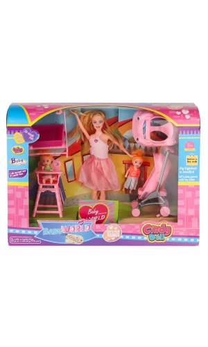 02431 Anlily Baby World Cindy Doll Bebek -oydaş Oyuncak
