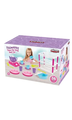03 337 Pilsan 3 Katlı Hamarat  Mutfak Seti