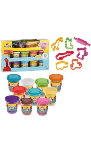 03290 Art Craft 16 Parça Hamur Seti-rengarenk / 560 Gr