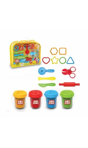 03293 Geometrik Çantalı Hamur Set