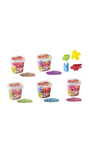 03398 1000 Gr Oyun Hamuru Kum Seti 5 Renk