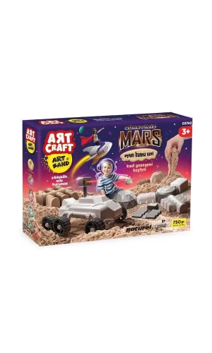03743 Artcraft Görevimiz Mars Oyun Kum Set 750 Gr