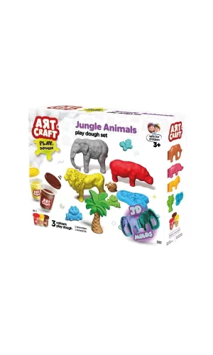 03997 Art Craft Orman Hayvanları Hamur Set 168 Gr -fentoys
