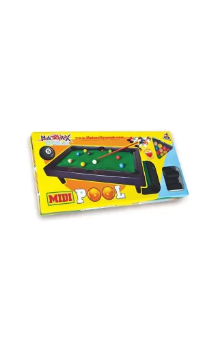 040 Midi Pool Ort.boy Bilardo Oyunu