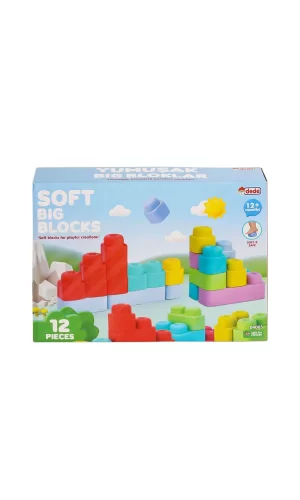 04005 Yumuşak Big Bloklar 12 Parça -dede