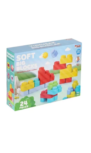 04006 Yumuşak Big Bloklar 24 Parça -dede