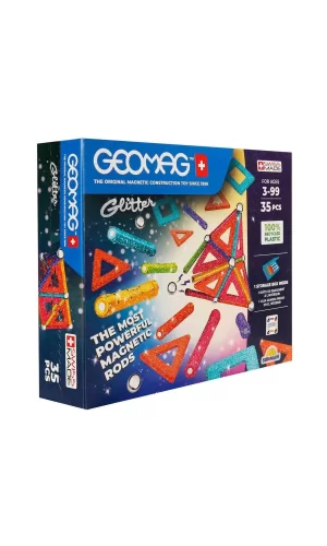 0535 Geomag Glitter Manyetik Zeka Oyunu 35 Parça