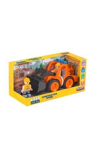 06 533 Double Blocks İş Makineleri Serisi -pilsan Oyuncak