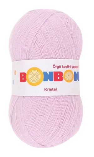 1 Adet Kristal El Örgü Lif İpi Açık Lila 98332
