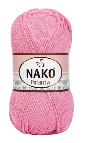 1 Adet Pırlanta Amigurumi El Örgü İpi Yünü Pembe 6740