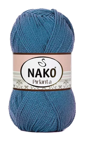 1 Adet Pırlanta Amigurumi El Örgü İpi Yünü Turkuaz 3409