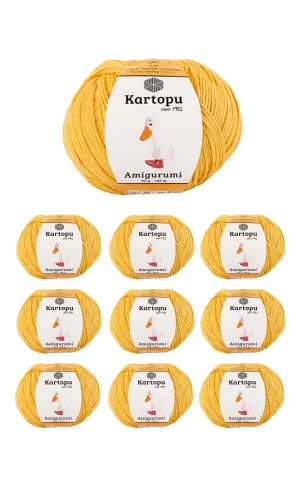 10 Adet Amigurumi El Örgü İpi 50gr 317