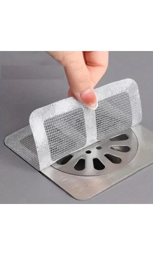 10 Adet Yapışkanlı Banyo Gider Koruyucu Saç Toplayıcı – Gider Böcek Koruyucu Gider Süzgeci