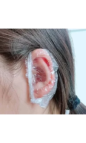 100 Adet Su Geçirmez Kulak Örtüleri Su Geçirmez Kulak Kapları Duş İçin