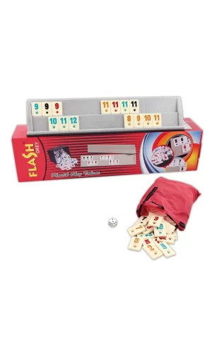 1010129 Flash Plastik Okey Takımı ,star Okey