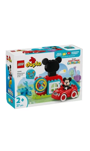 10454 Lego Duplo Mickey Mousenun Kulüp Evi Ve Arabası 27 Parça +2 Yaş