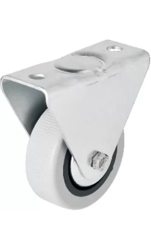 106 - 50 Mm Sabit Kapaklı Gri Pvc Teker